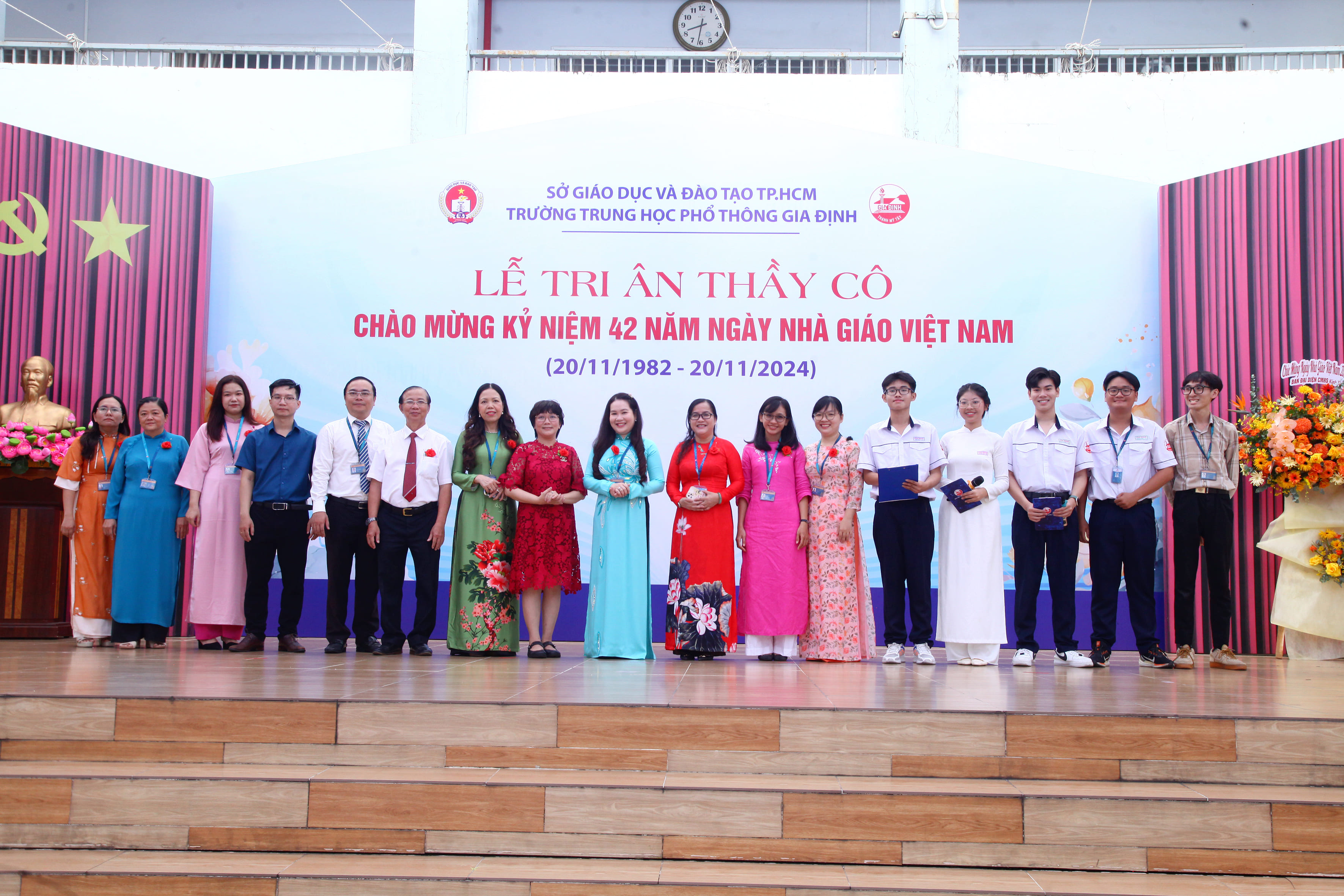 Lễ kỷ niệm 42 năm ngày Nhà Giáo Việt Nam 20/11/1982 – 20/11/2024