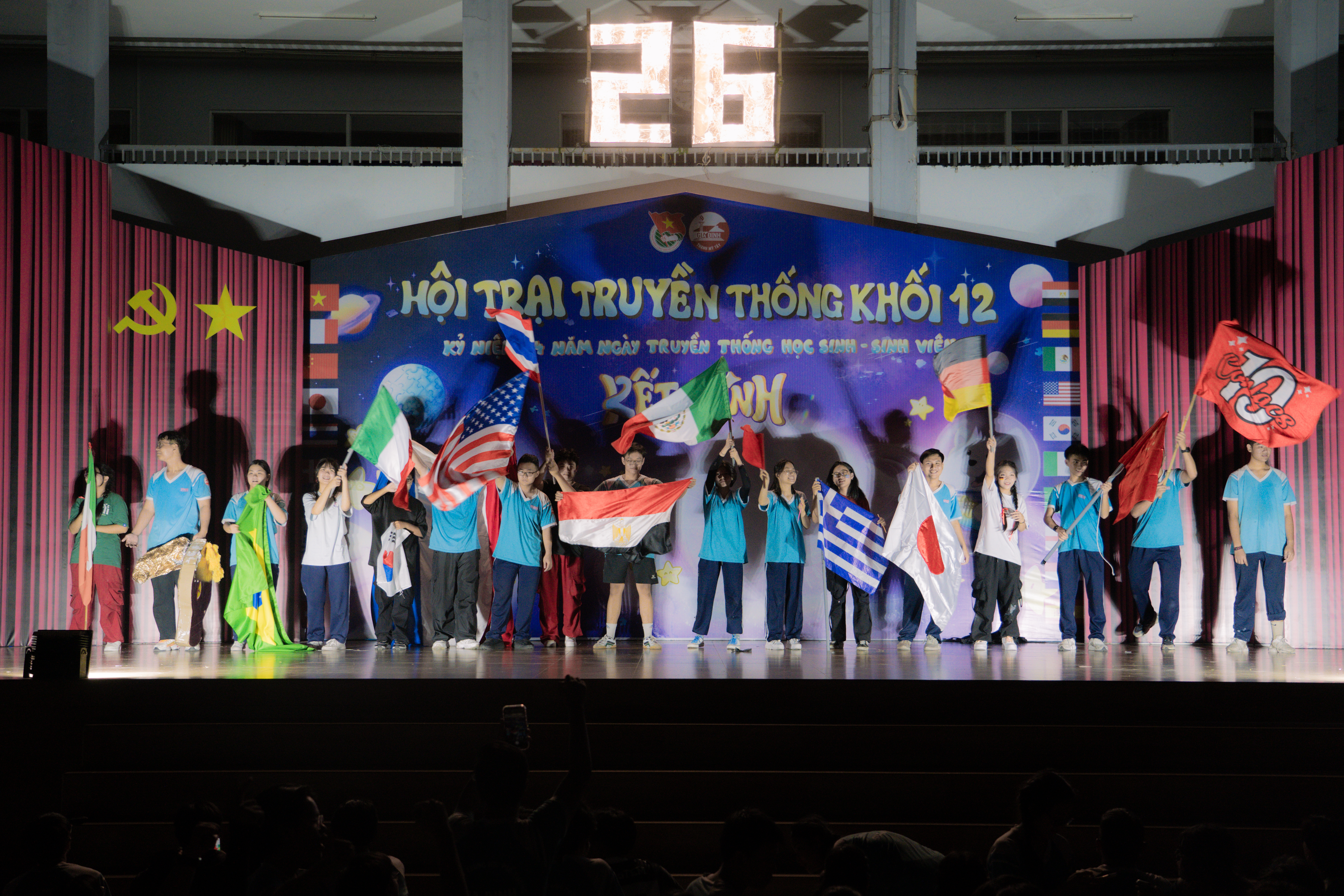 Hội trại truyền thống học sinh – sinh viên khối 12 năm học 2023 – 2024