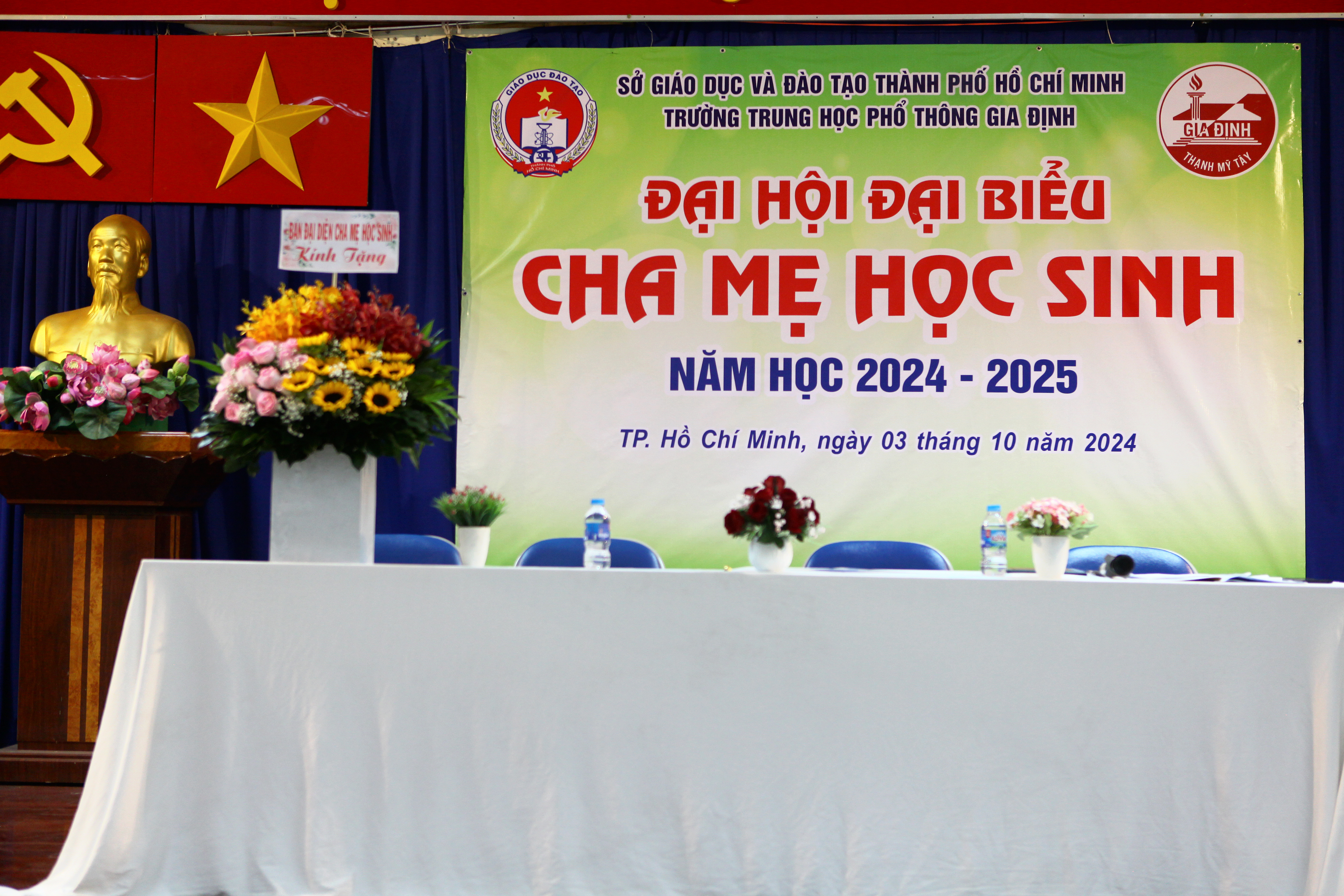Đại hội Cha Mẹ Học Sinh trường THPT Gia Định nhiệm kì 2024-2025