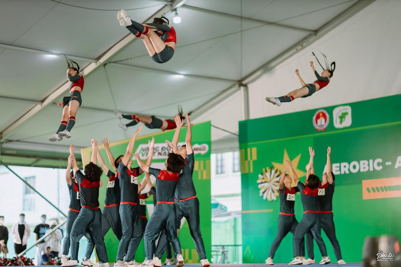 Thành tích của đội nhảy Cheerdance của Trường THPT Gia Định