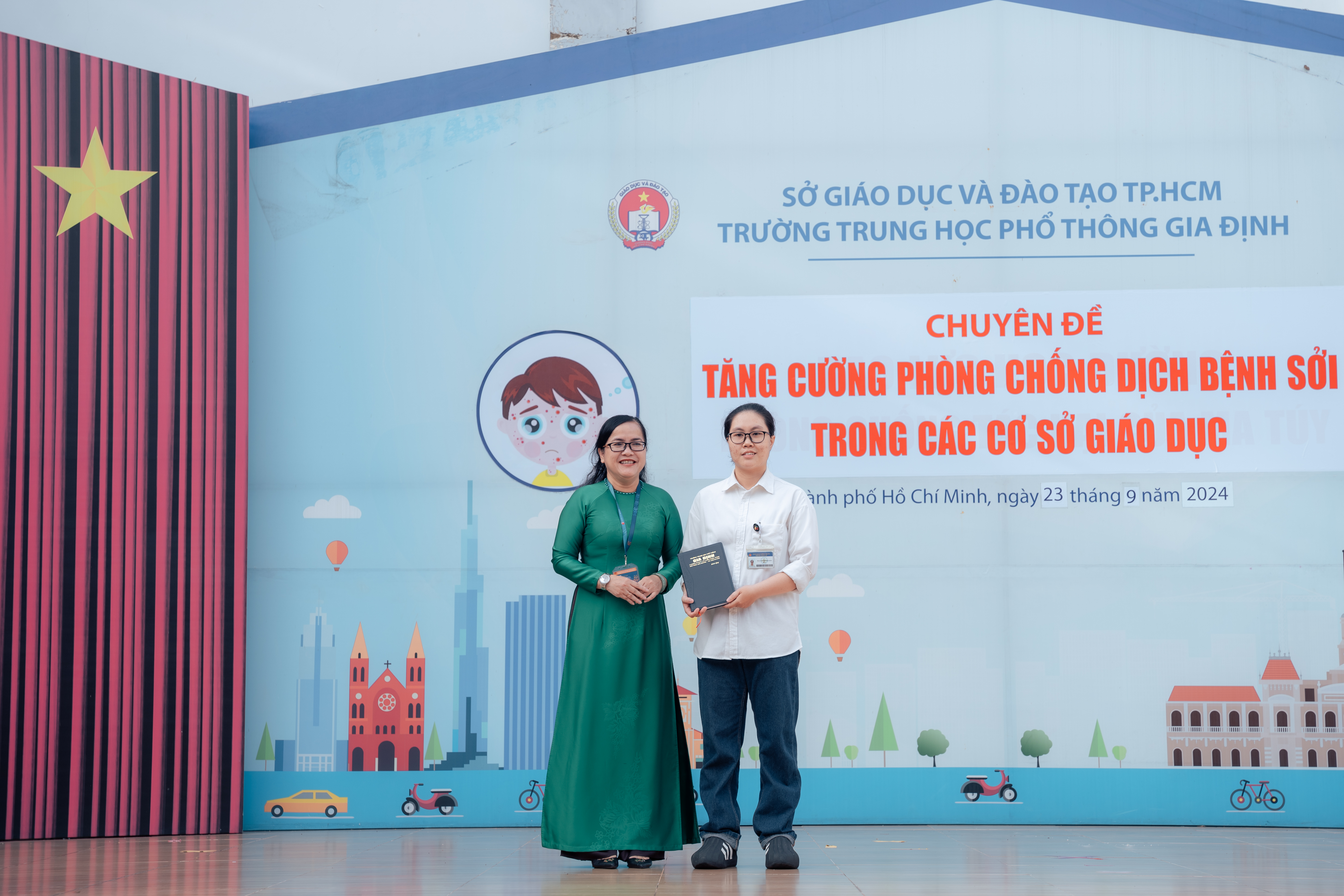 Chuyên đề y tế học đường “Tăng cường phòng chống dịch bệnh sởi trong các cơ sở giáo dục”