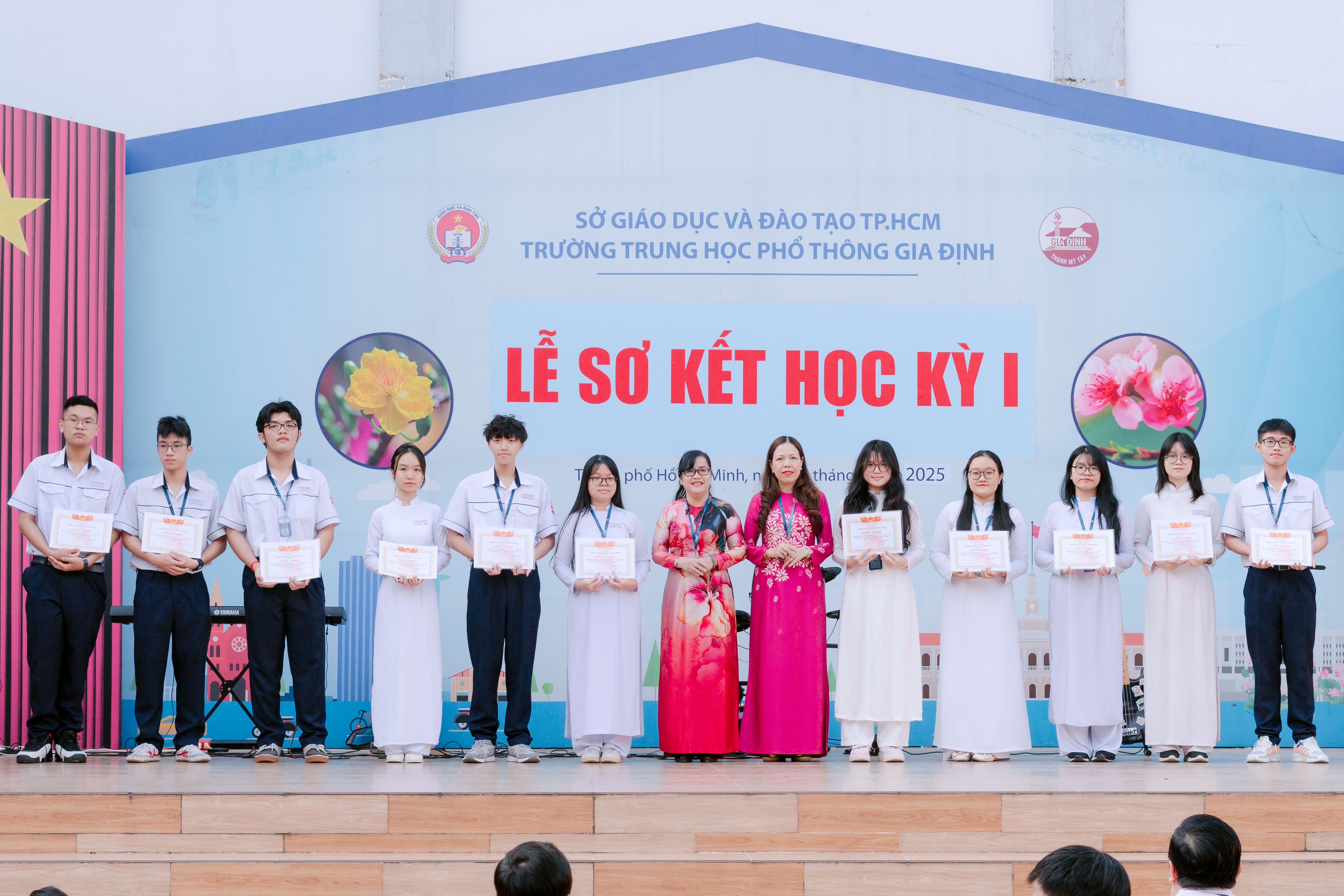 Lễ sơ kết học kỳ I năm học 2024 – 2025