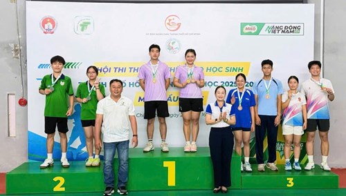 Khép lại mùa giải Thể dục Thể thao học sinh TP.HCM năm học 2025 - 2026 đầy bản lĩnh